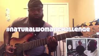 ❗️Aretha Franklin Tribute Video❗️ Rojay Lew #naturalwomanchallenge  6 Strangs Bass Cover