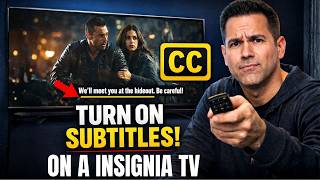 How to Turn On Subtitles or Closed Captioning on Your Insignia TV