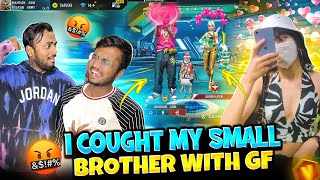 I Caught My Small Brother With Girlfriend 😱 Prank Gone Wrong - Garena Free Fire Max