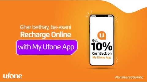 My Ufone App - Balance Recharge