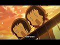 arima and kaori jump off bridge scene