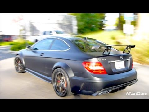 mercedes-benz-c63-amg-black-series-loud-acceleration-exhaust-sound!