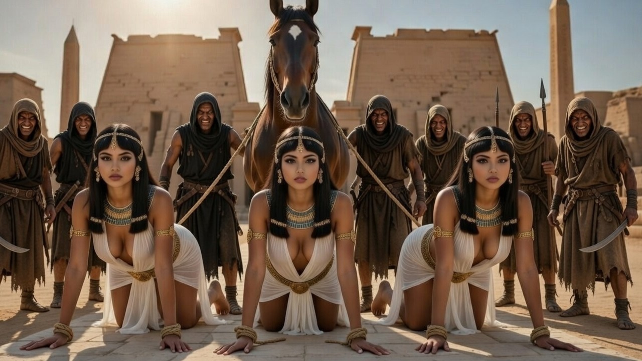 Real story: The Fate of the Egyptian Queens in the Hands of the Invaders Was Cruel