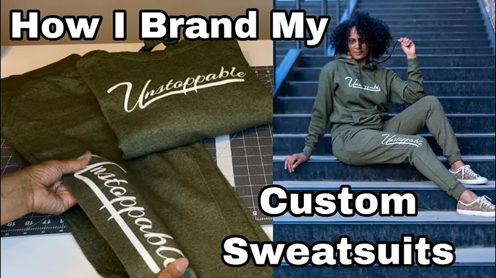 Making My Custom Sweat Suits for my Clothing Brand...