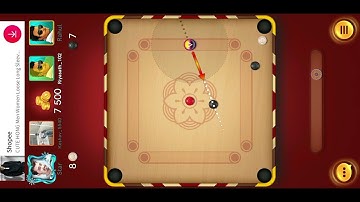 Carrom pool game 2vs2 | carrom king | carrom game | carrom dice pool