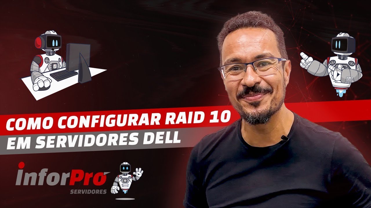 Como configurar HDs em RAID 10 em servidores Dell - YouTube