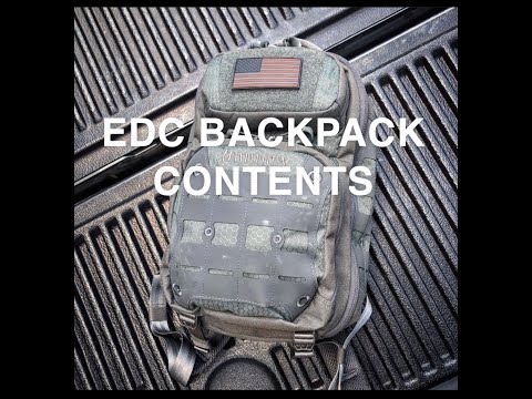 EDC Backpack Contents!