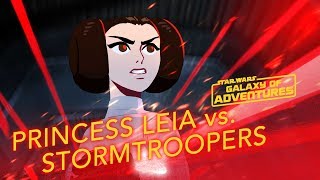 Princess Leia - The Rescue Star Wars Galaxy Of Adventures