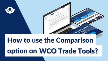 WCO Trade Tools | Harmonized System & Origin: Comparison functionality