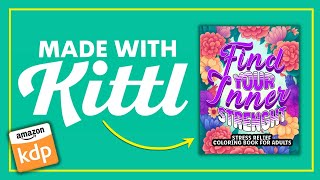 Create KDP Coloring Book Covers With Kittl