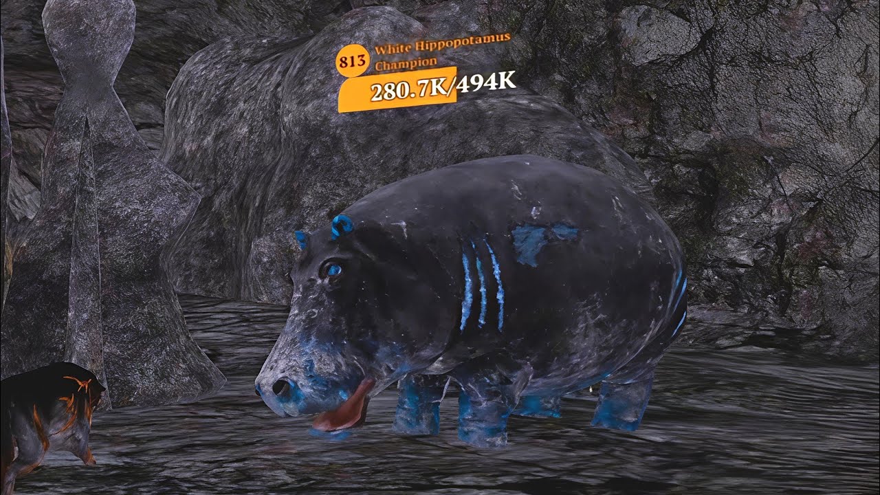 The Wolf - Level 800 + White Hippopotamus Champion In Featured Legend Mountains 🏆