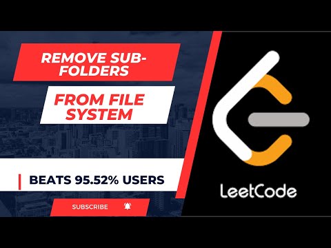 1233. Remove Sub-Folders