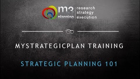 Strategic Planning 101