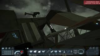 Space Engineers Elevator collapse