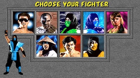 Mortal Kombat Komplete ( Mortal Kombat 1 ) SUB - ZERO Gameplay Playthrough