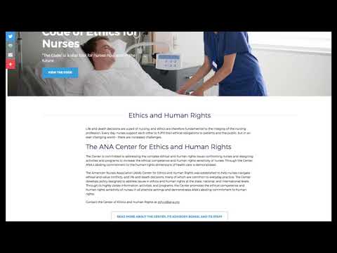 New ANA Nursing World Site Launch Video