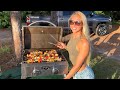 GRILLING by the LAKE {Chicken Kabobs} & CATCHING TURTLES!