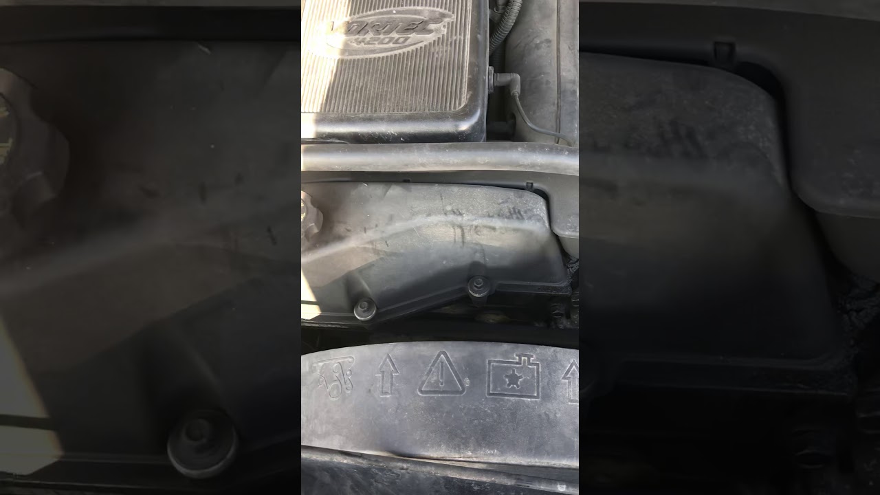 2002 GMC Envoy Trailblazer Sound of water pump failing VORTEC 4200