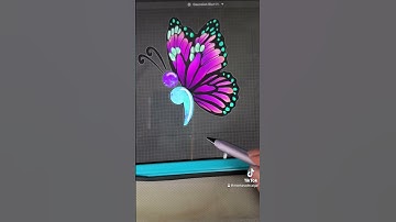 Make a sticker background in procreate #procreatetutorial #procreate #tutorial #digitalarttutorial