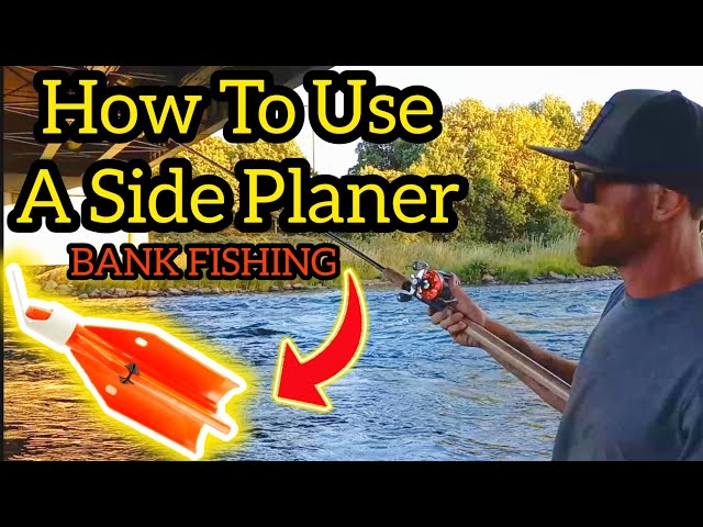 Fish like a BOAT from the BANK!! - use a side planer bank fishing