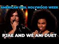 American Idol - PJAE And Wé Ani Perform “Hit ‘Em Up Style (Oops!)” by Blu Cantrell Hollywood Week