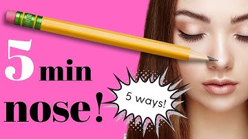 HOW to DRAW NOSES REALISTICALLY in Just 5 MINUTES! (#DrawingFacialFeatures​ with Karen Campbell)
