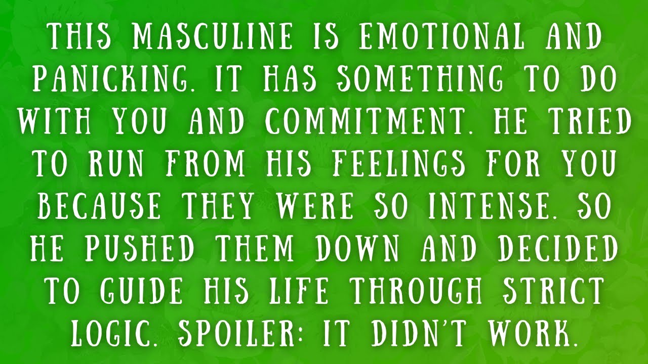 Он чувствует нехватку времени...