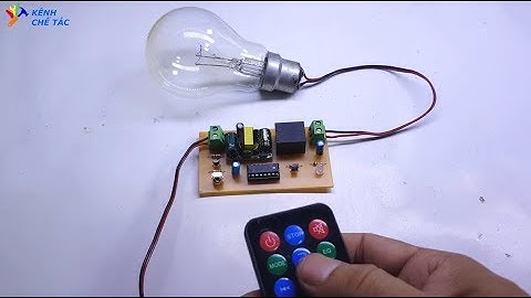 điều khiển từ xa bằng remote hồng ngoại sử dụng ic 4017 _ kênh chế tác