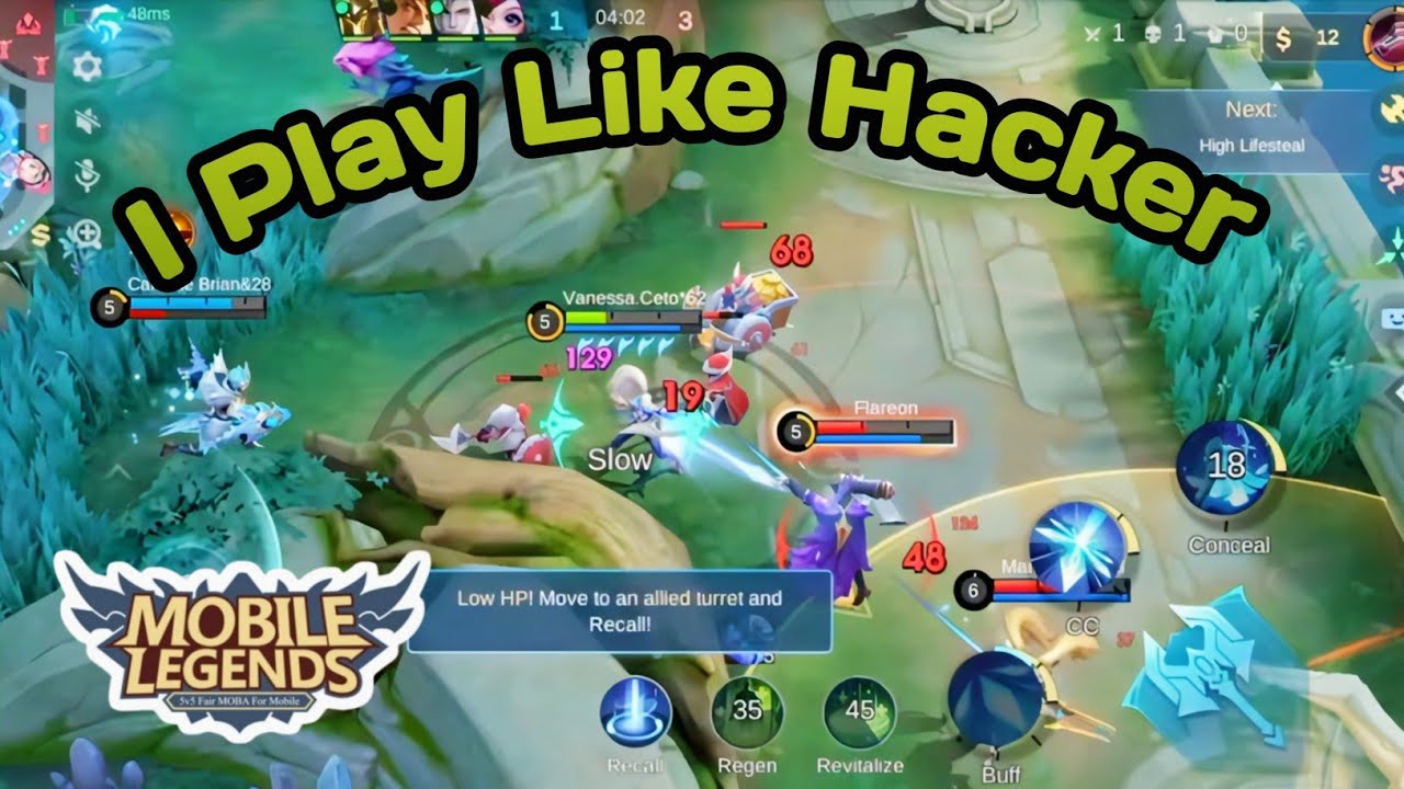 I Play Like Hacker in Ranked Match🔥😍Mobile Legends Gameplay