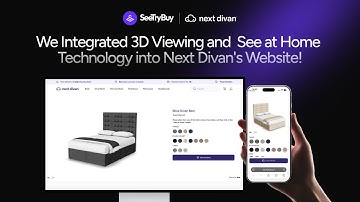 Sales Experience of the Future with Next Divan: 3D Imaging and AR Technology Now on the Website!