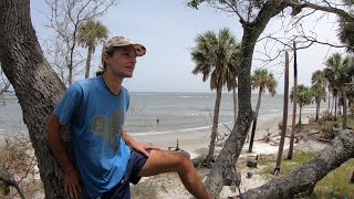 Little Tybee, camping on the scorched island Ep.1