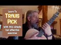 Learn how to travis pick with this simple but effective exercise  capo 2