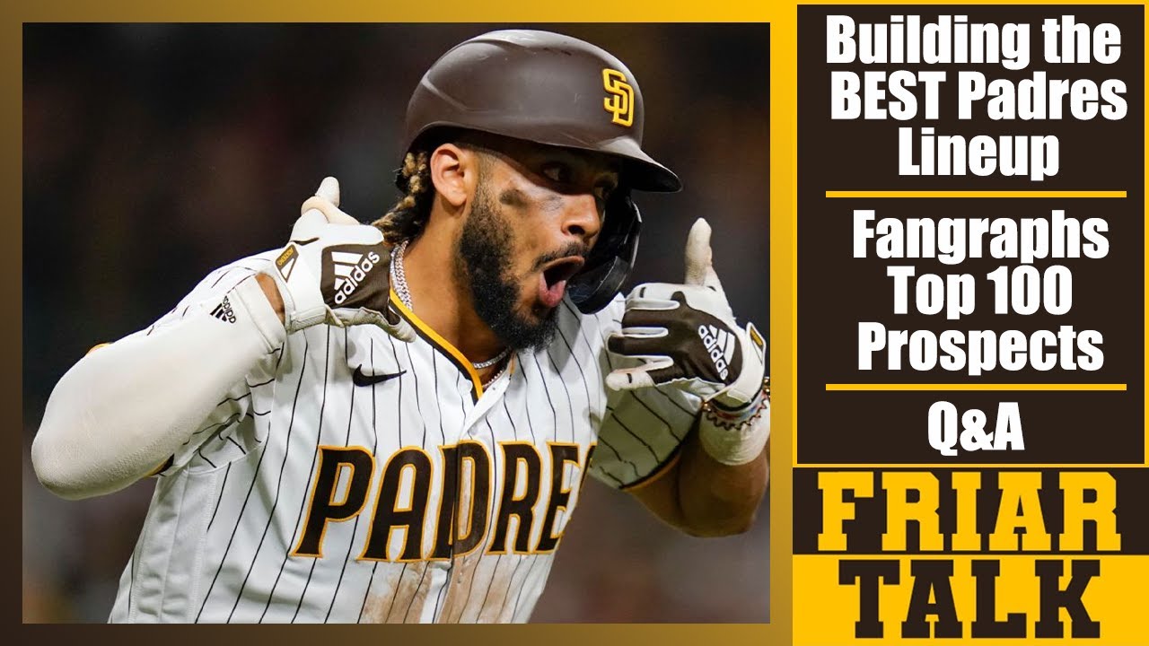 Building the BEST Padres Lineup + Fangraphs Top 100 Prospects + Q&A