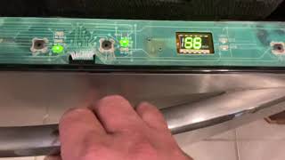 Frigidaire /Electrolux dishwasher touch panel stopped working - fixed!