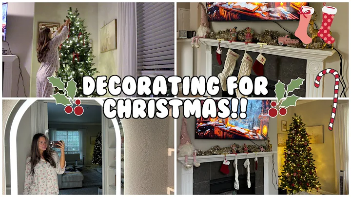 DECORATING FOR CHRISTMAS | Christmas Shopping, Putting Up The Tree + more