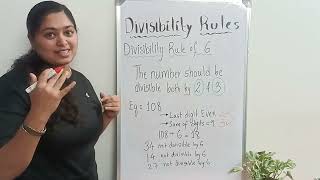 Divisibility Rule for 6