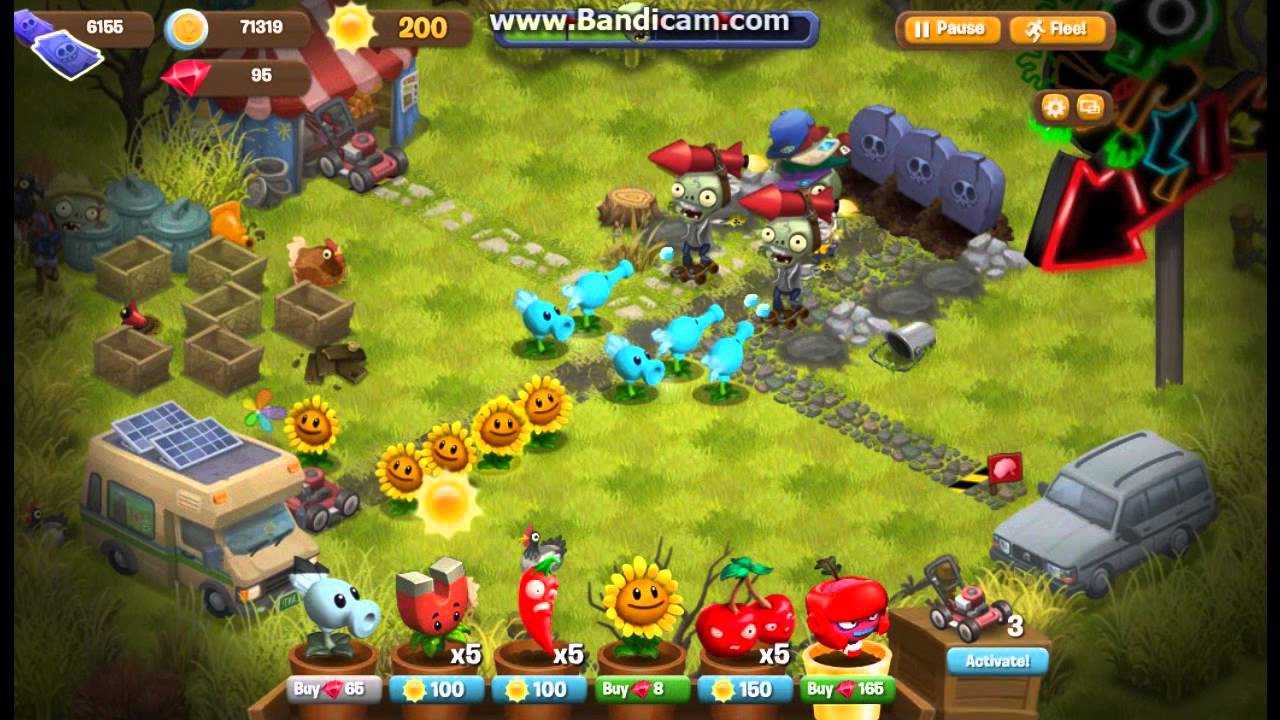 Plants vs Zombies Adventure : Snow Pea - YouTube