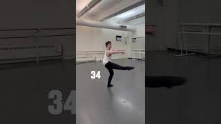 Thanks to your 50 donations ABT Soloist Jake Roxander shows us a combo of 50 consecutive turns 🔥🔥🔥