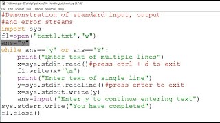 File Handling  Part  3 | Computer Science Class XII (CBSE)| Working with Text Files