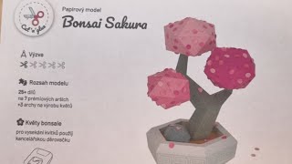 Sakura Bonsai Papiermodell