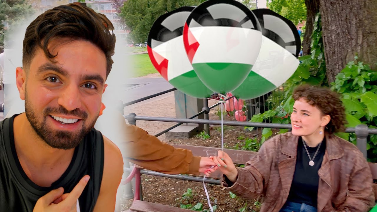 🇵🇸🇩🇪 ردة فعل الشارع الالماني على انتصار فلسطين