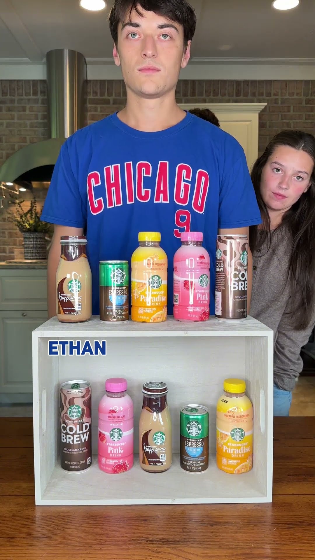 Match the drinks to win!  #familygamechallenge #partygames #familyfun