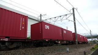 2016/05/16 朝の貨物列車 【1090レ】と 【1060レ】東海道本線