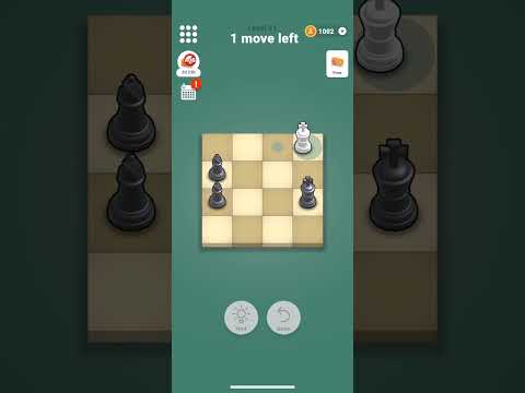 Pocket Chess Level 21 Solution #chess #puzzle #game #gaming #endgames #pocketchess