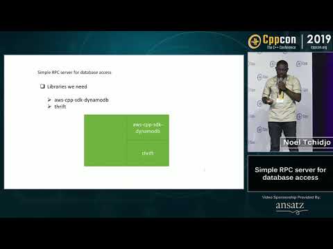 CppCon 2019: Noel Tchidjo “Simple RPC server for database access”