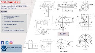 Introduction to SOLIDWORKS Sketcher Workbench | SOLIDWORKS Sketching Tutorials