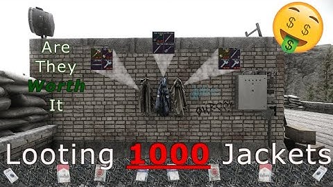 Are Jackets Worth Looting in Escape From Tarkov? Looting 1000 Jackets to Find Out! Tarkov Loot Guide