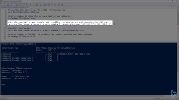 How To Set The DNS Server Search Order On Windows With PowerShell