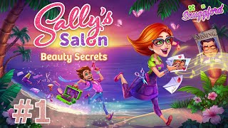 Sally's Salon - Beauty Secrets | Gameplay (Level 1-1 to 1-5) - #1 screenshot 1