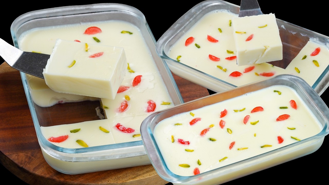 Молочный пудинг | Десерт к Рамадану и Ид | Простой и сливочный рецепт десерта